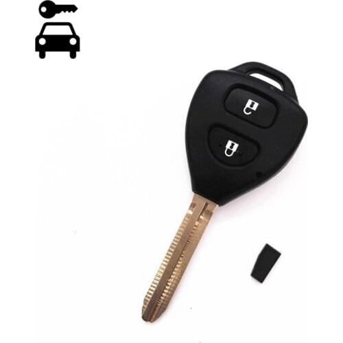 Free Shipping Fob 2 Buttons Car Remote Key 315MHz With G Chip for Toyota Hilux Fortuner 4Runner Corolla RAV4 Smart Remote Key