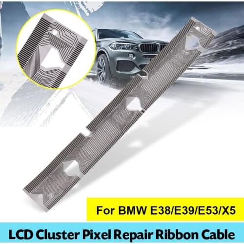 LCD Display Cluster Pixel Repair Ribbon Cable Tool For BMW E38 E39 E53 X5 LCD Display Ribbon Cable speedometer