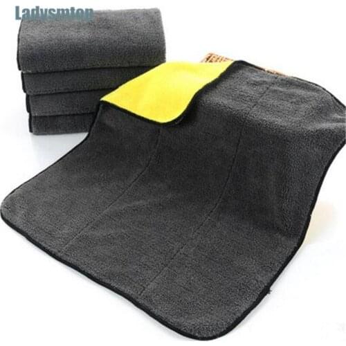 Ladysmtop Car Wash Microfiber Towel For BMW 1 2 3 4 5 6 7 series X1 X3 X4 X5 X6 F10 F30 F31 F32 F35 E46 E90 F07