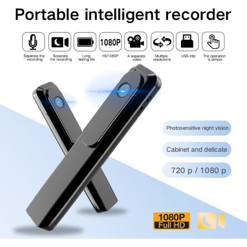 M1 1080P HD Mini IP Camera With Recording Function Wireless WiFi Remote Monitoring Night Vision Back Clip Camera Indoor Camera