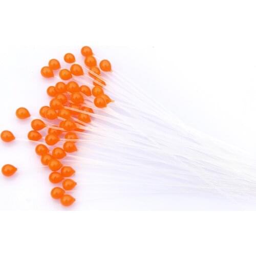 Crab And Shrimp Eyes Fly Tying Materials Amber 50Pcs Per Pack