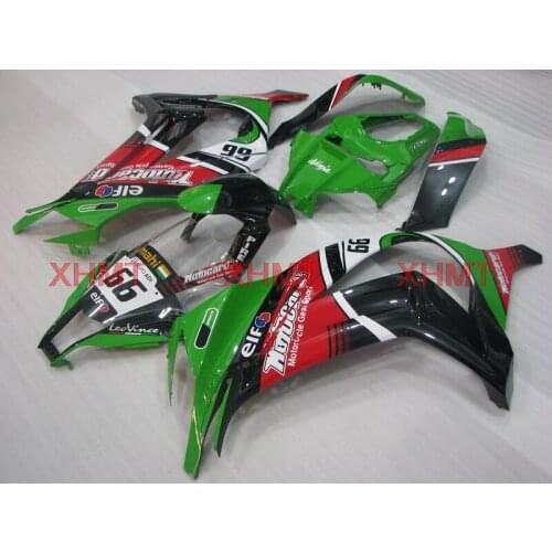 For Kawasaki ZX10r 2011 - 2015 Body Kits ZX10r 2014 Abs Fairing for Kawasaki ZX10r 2013 Green Black Red Plastic Fairings