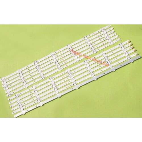 New Kit 12 PCS LED backlight strip for E65U-D3 SVG650A28_Rev05_7WICOP_R SVG650A28_Rev05_7WICOP_L 150923(E65 UHD)