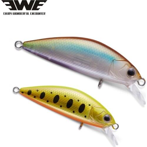 EWE YINDAO MINI Sinking Minnow Lure 43mm/3.5g 43mm/3.8g 53mm/5.7g 53mm/6g Wobbler Articial bait fishing tackle for bass lures