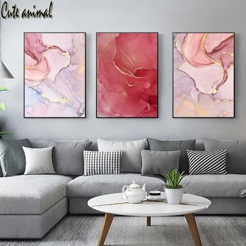 Full square drill Diy 5d Diamond Painting Modern abstract beautiful colorful golden petals Diamond Embroidery Cross Stitch kit