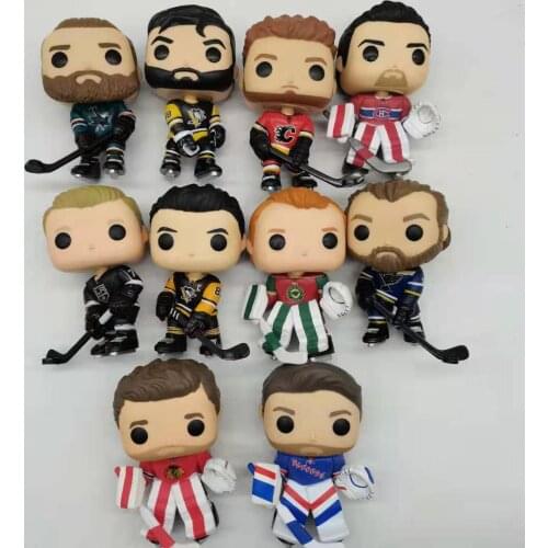 Sports Star Carey Price Brent Burns Henrik Lundqvist Matthew Tkachuk Letang model toy vinyl action figure no box