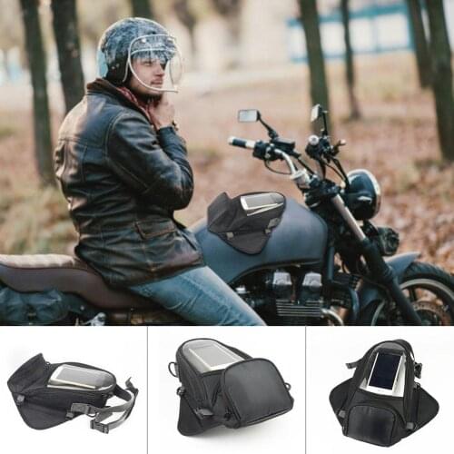 Motorcycle Fuel Bag Mobile Phone Navigation Tank Bag For Multifunctional Small Oil Reservoir Package Motorcycle Tank Bag