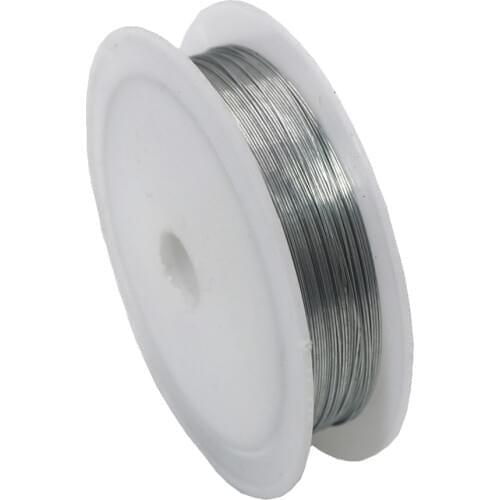 11 Yard / Roll Thin Useful Sturdy Metal Iron Wire DIY Crafts Beading Wire DIY Jewellery Making Cord String Accessories