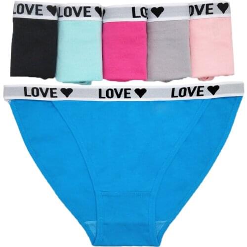 12 Pieces Cotton Underwear Womens Sexy Panties Comfortable Soft Woman Underpants Ladies Briefs Female Low-Rise Pantys Intimates