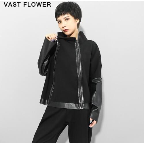 Женские большие куртки VAST FLOWER China At AliExpress
