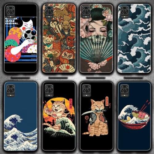 Japanese Style Art Japan Phone Case For Redmi 7 8 9 A K20 30 Pro Note 8 9 Pro 9s 10