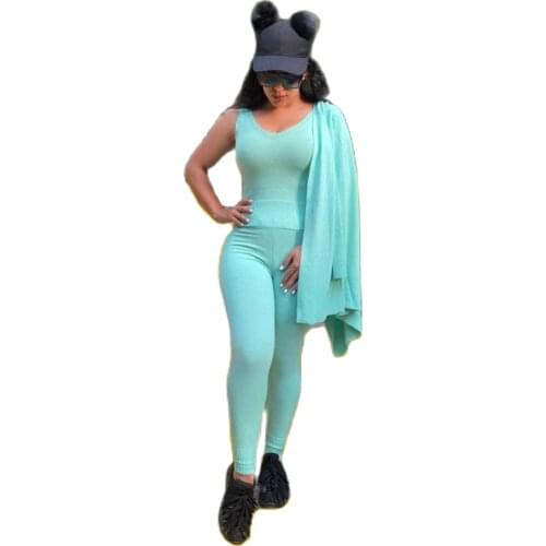 3 Piece Thin Knitwear Women’s Set, Midi Cardigan + Pant + Blouse TRIPLE SUIT Flexible Comfortable One Size Set Turkey Dubai 2021