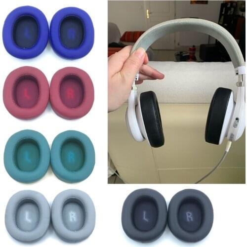 1 Pairs of Earpads Foam Ear Pads Pillow Ear Cushions Cover Cups Earmuffs Replacement for E55BT/E55BT Quincy Headset
