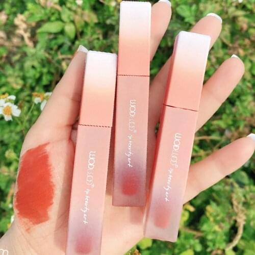 1PCS Velvet Matte Lip Gloss Natural Long Lasting Waterproof Not Easy To Fade Twilight Fog Makeup TSLM1