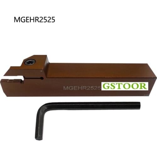 1PC Spring Steels MGEHR2525-3T30 Tool MGEHR2525-3T25 3MM Grooving Toolholder Not Including Blade