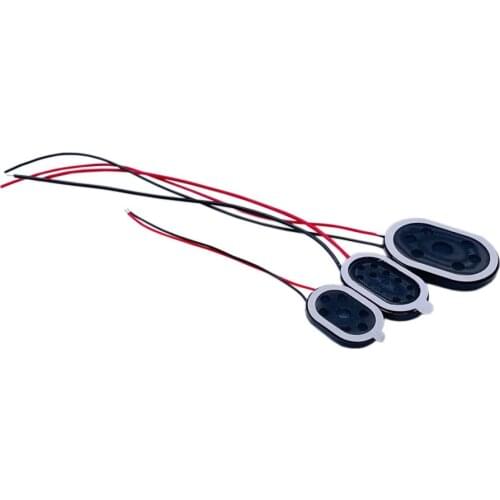 2Pcs Speaker 8 ohm 1W electronic dog speaker 1420/1524/2030 GPS navigator speaker tablet computer elliptical sounder