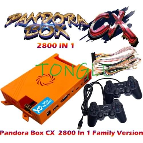 2020 New Arcade Pandora Box CX 2800 in 1 Wireless Kit Pandora Box Original 3A Family Version Save Game Progress 720P Tekken