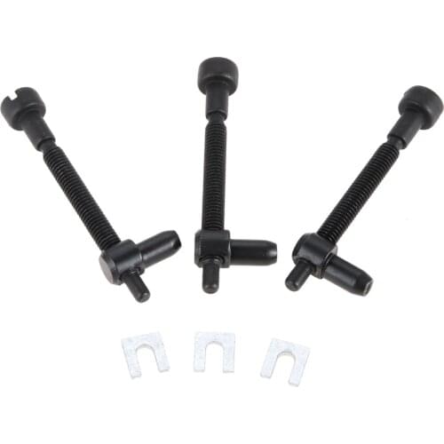 3Pcs Chainsaw Chain Adjuster Screws Bolt Tensioner fit for HUSQVARNAA 61 66 162 181 266 268 272 281 288 Chainsaw