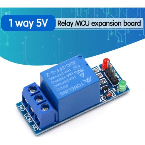 1PCS 5V low level trigger One 1 Channel Relay Module interface Board Shield For PIC AVR DSP ARM MCU