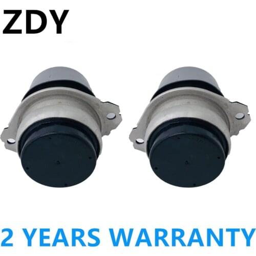 7L6199131A 7L6199131 2PCS Aluminum Engines BAR Left Right Rubber Engine Motor Mount Set For Audi Q7 For Volkswagen Touareg 4.2L