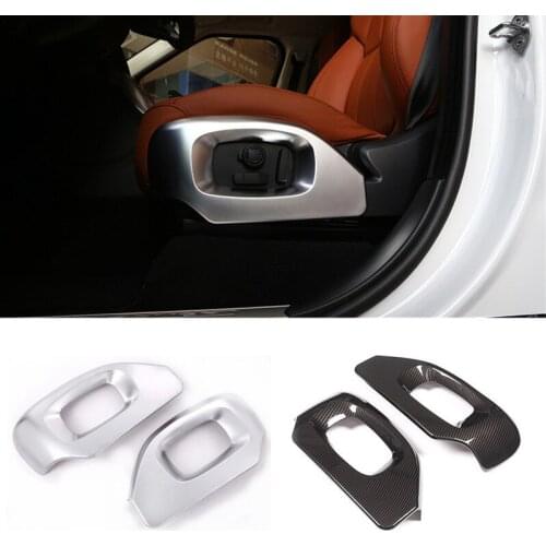 For Land rover Range Rover Vogue L405 Autobiography 2013-17 For Range Rover Sport 14-17 Car Carbon Chrome Seat Side Cover Trim