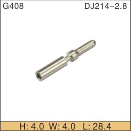 Free shipping 1000pcs Car Electronics & Motorcycle Accessories & Parts G408 male terminal connector