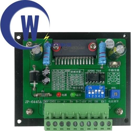 CNC Single-axis Stepper Motor Driver THB6064AH JP-6445A 4.5A 20 - 45 VDC For NEMA17/23 (42/57) Stepper Motor