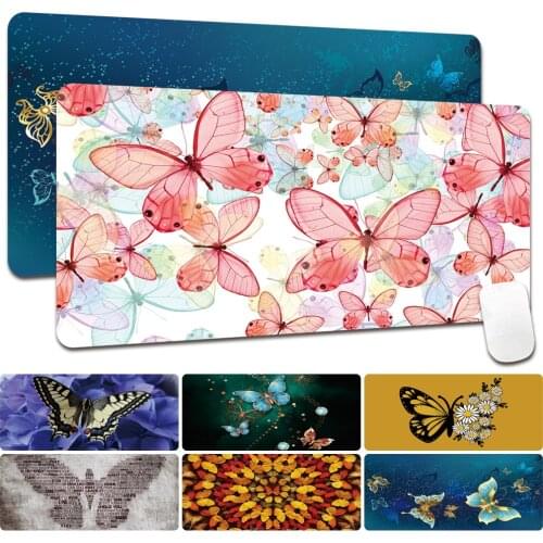 Gaming Mouse Pad Large Keyboard Cover Waterproof PU Leather Computer Carpet Desk Mat PC Laptop Mouse Pad