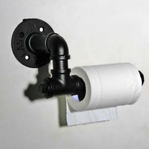 Creative Toilet Paper Towel Holder Frame Retro/oil Rubbed Bronze,black Toilet Roll Holder Paper Holder Toilet Accessories