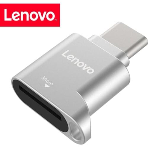 Lenovo D201 USB C TF Card Reader 480Mbps Type C to TF Mini Memory Card Reader Micro SD OTG Adapter for Windows XP / 7/8/MAC OS