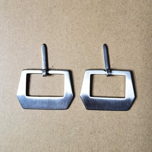 Wholesale 10Pcs/Lot Watch Buckle Stainless Steel Watch Buckle Silver Color Matte Style 24MM 26MM New