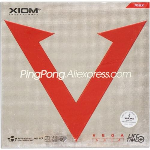 XIOM VEGA Asia Table Tennis Rubber Original XIOM VEGA Ping Pong Sponge