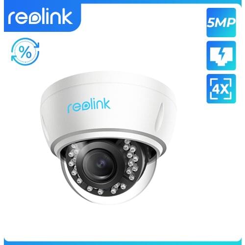 [Refurbished Camera] Reolink Security Camera outdoor PoE 4x Optical Zoom waterproof Surveillance Camera RLC-422-5MP