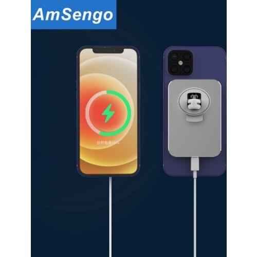 15W Wireless Car Mag safe Charger Airvent Mount Magnet Adsorbable Phone Car Holder For iphone 12 Pro Max 12 mini Fast charging