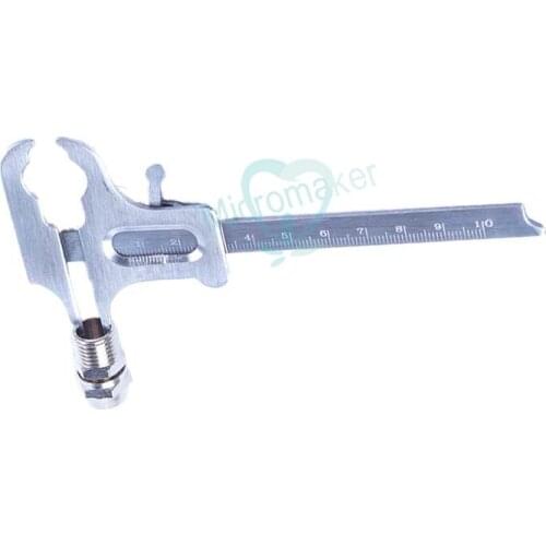 Dental Measuring Tools Stainless Steel Dentist Professional Vernier Caliper Ruler