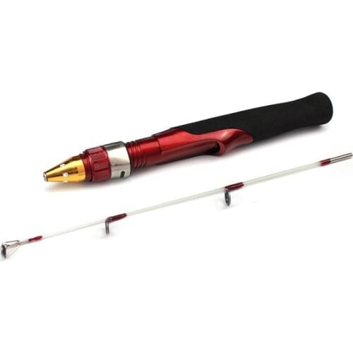 High quality Fishing rod solid 50cm shrimp rod winter ice fish fishing rod 2 section surf teleskop rod building portable pole