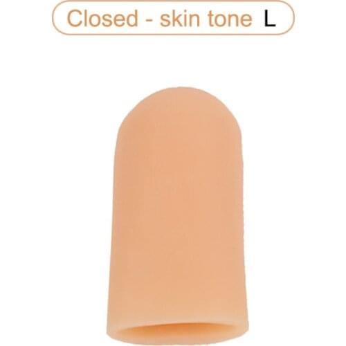 Finger Toe Protector Silicone Gel Cover Cap Pain Relief Preventing Blisters Corns NIN668
