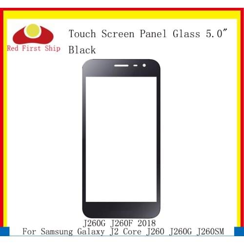 10Pcs/lot Touch Screen For Samsung Galaxy J2 Core J260 J260G J260SM J260G J260F Touch Panel Front Outer Lens J260 2018 LCD Glass