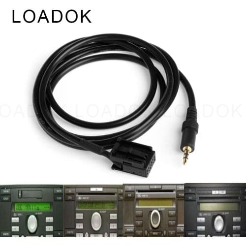 Car Audio Device 6000 CD Aux in Cable AUX Adapter for ford focus Mondeo 6000CD 3.5MM Stereo Removal Keys set 4