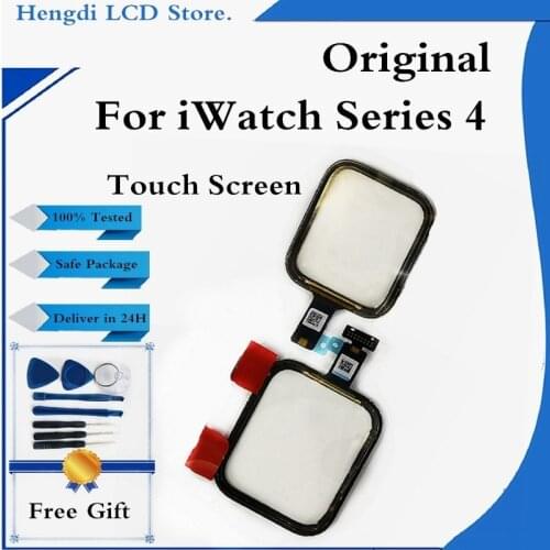 40mm/44mm For Apple Watch Series 4 Touch Screen Digitizer Glass Panel Sensor Lens Repair For iWatch Series 4 Touch Screen