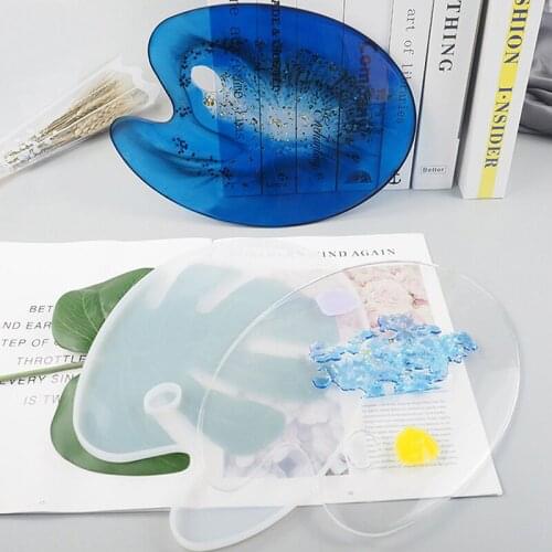1PC Paint Drawing Board Silicone Mold Epoxy Resin Mold For Painting Board Epoxy Resin Mold DIY Paint Drawing Board