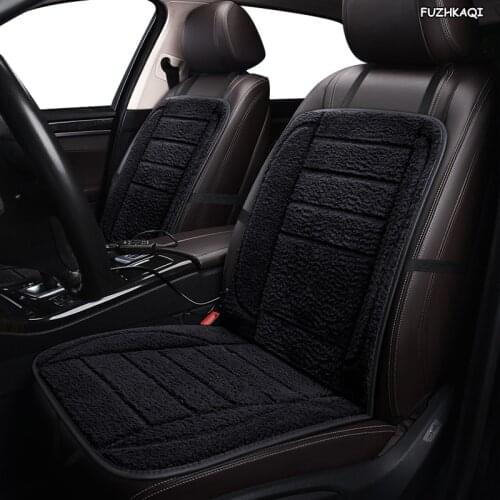 FUZHKAQI 12V Heated car seat cover for Chrysler all models 300C PT Cruiser 300S 300 Sebring car Winter Pad Cushions car styling