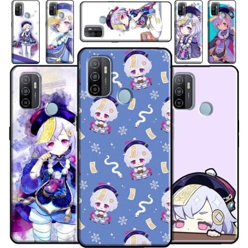 Genshin Impact Qiqi For OPPO A91 A93 A83 A1K A15 A3S A5S A52 A72 F5 F7 Reno 2 Z A31 A53 A5 A9 2020 Phone Case
