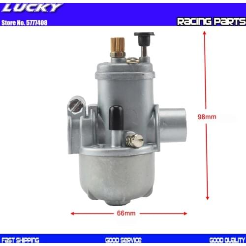 Moped 15mm Bing Style motoecycle Carburetor for puch Maxi Sport Luxe Newport E50 Murray