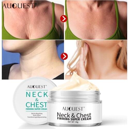 Remove Wrinkles Neck Cream Anti-Aging Neck Chest Firming Cream Repair Dry Crepe Skin Whitening Moisturizing Beauty Body Care 30g