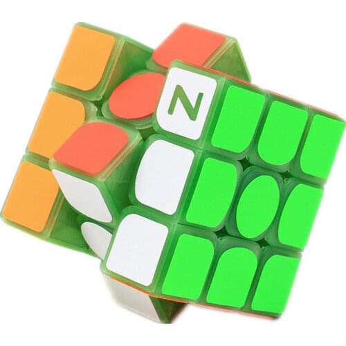 Zcube Glow in the Dark 3x3x3 Magic Speed Cube Puzzle Cubo Magico Professional Learning&Educational Classic Toys Cube