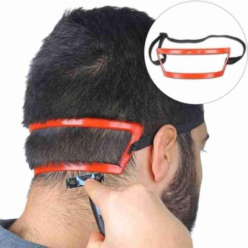 1pcs Neck Shape Neck Back Shape Trimming Ruler Neck Hair Line Guide Neckline Haircuts Template Hair DIY Tool Hair Template