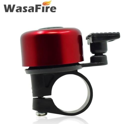 Mini Bike Bells 7 Colors Aluminum Alloy Bicycle Horn Mountain Bike Bell Cycling Accessories Handlebar Alarm Horn Bicycle Ring