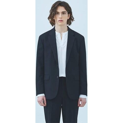 Mens wear, casual suit, western style, classic Korean style, Japanese style, loose size, fashionable coat