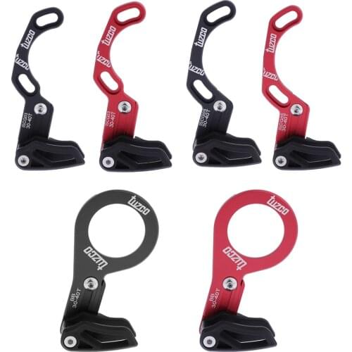 Bike Chain Guide MTB Bicycle Chain Guide System ISCG 03 ISCG 05 BB Mount Anti-Dro CNC Single Speed Wide Narrow Black/Red